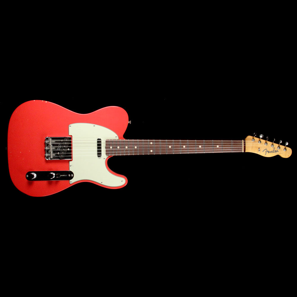 Fender Custom Shop 1959 Telecaster Masterbuilt Dennis Galuszka Fiesta Red Closet Classic — 2