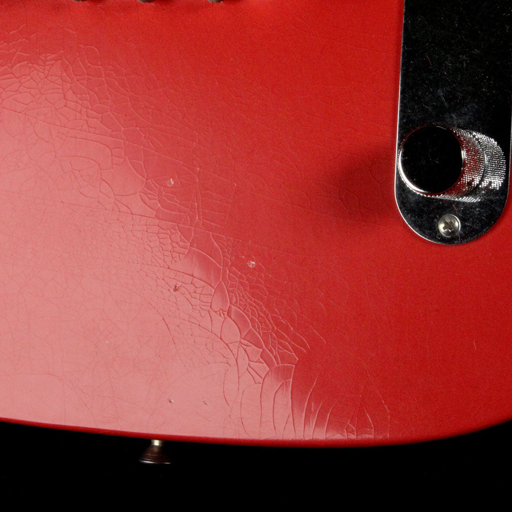 Fender Custom Shop 1959 Telecaster Masterbuilt Dennis Galuszka Fiesta Red Closet Classic — 6