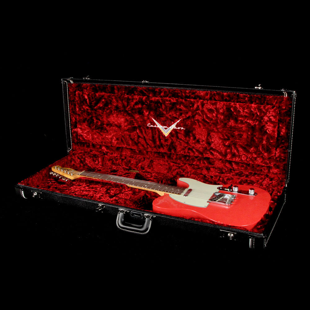 Fender Custom Shop 1959 Telecaster Masterbuilt Dennis Galuszka Fiesta Red Closet Classic — 8