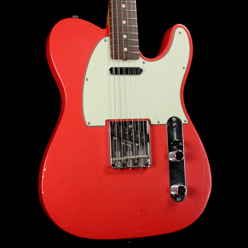 Fender Custom Shop 1959 Telecaster Masterbuilt Dennis Galuszka Fiesta Red Closet Classic — 1