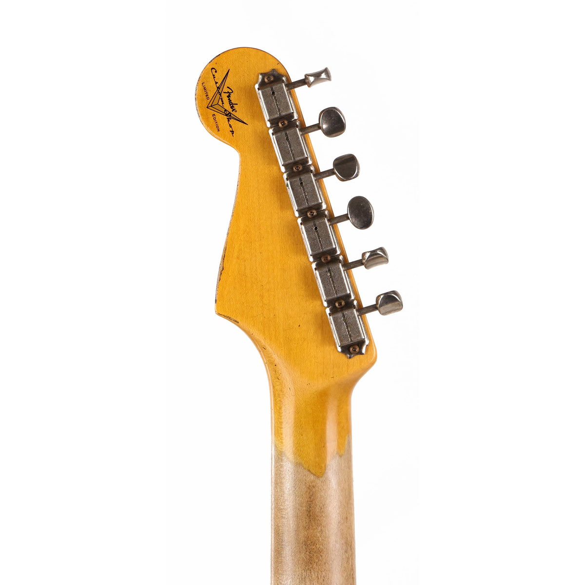 Fender Custom Shop 1960s Stratocaster Super Faded Aged Olympic White Heavy Relic Used — 5