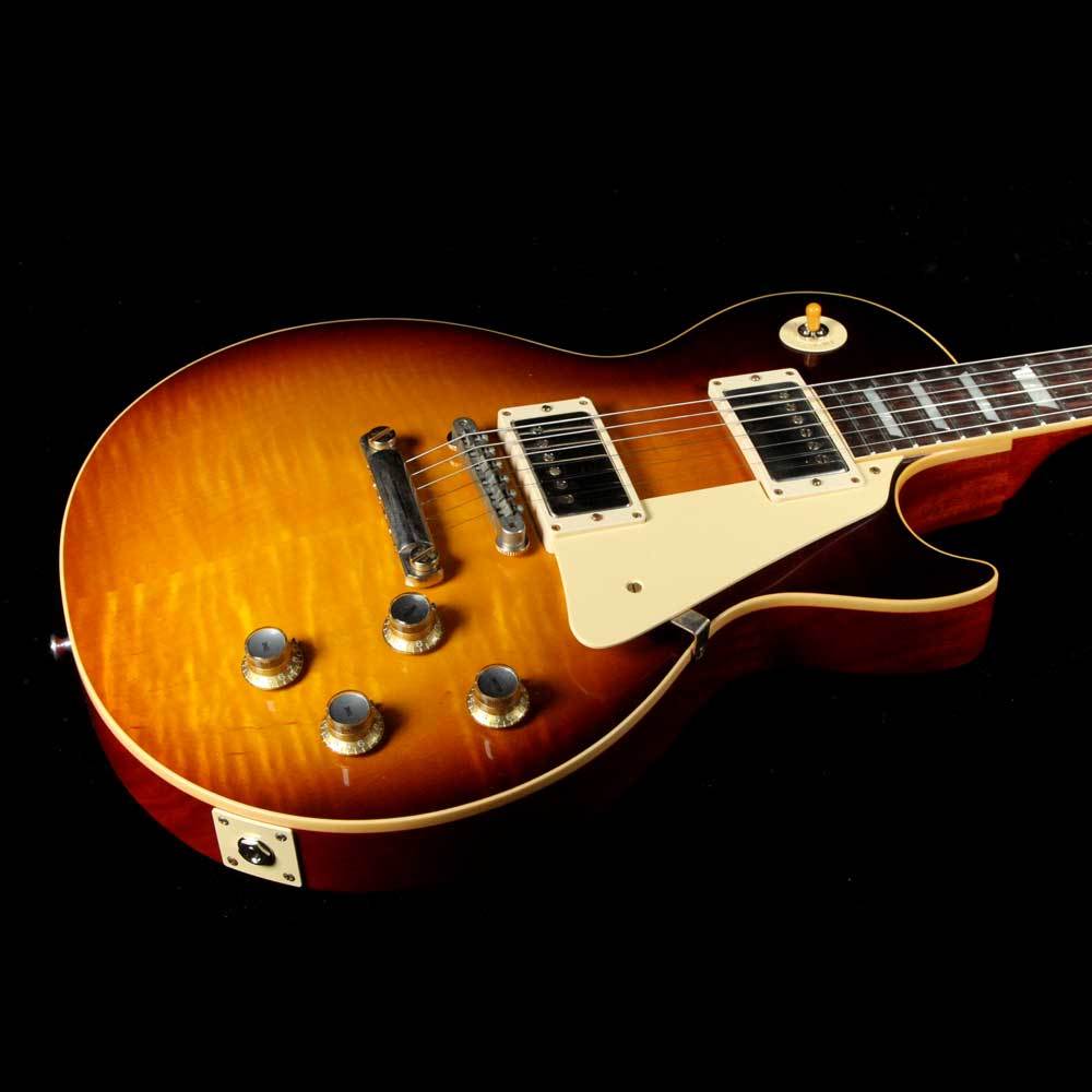 Gibson Custom Shop Standard Historic '60 Les Paul Reissue Dark Bourbon Fade VOS — 8