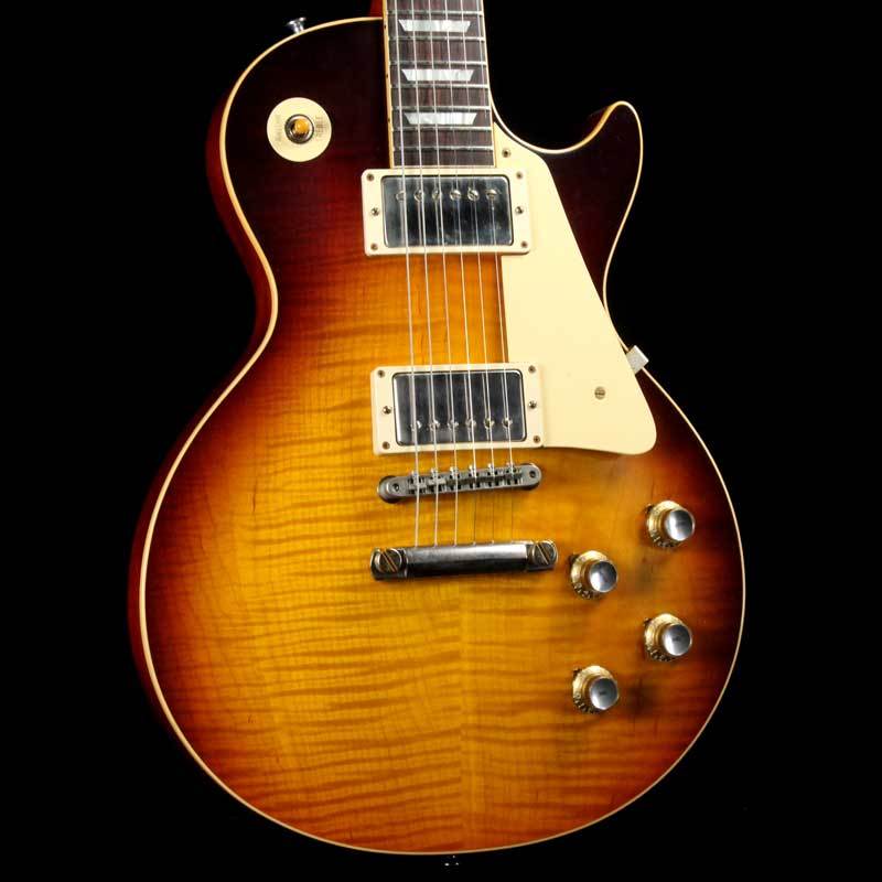 Gibson Custom Shop Standard Historic '60 Les Paul Reissue Dark Bourbon Fade VOS — 1