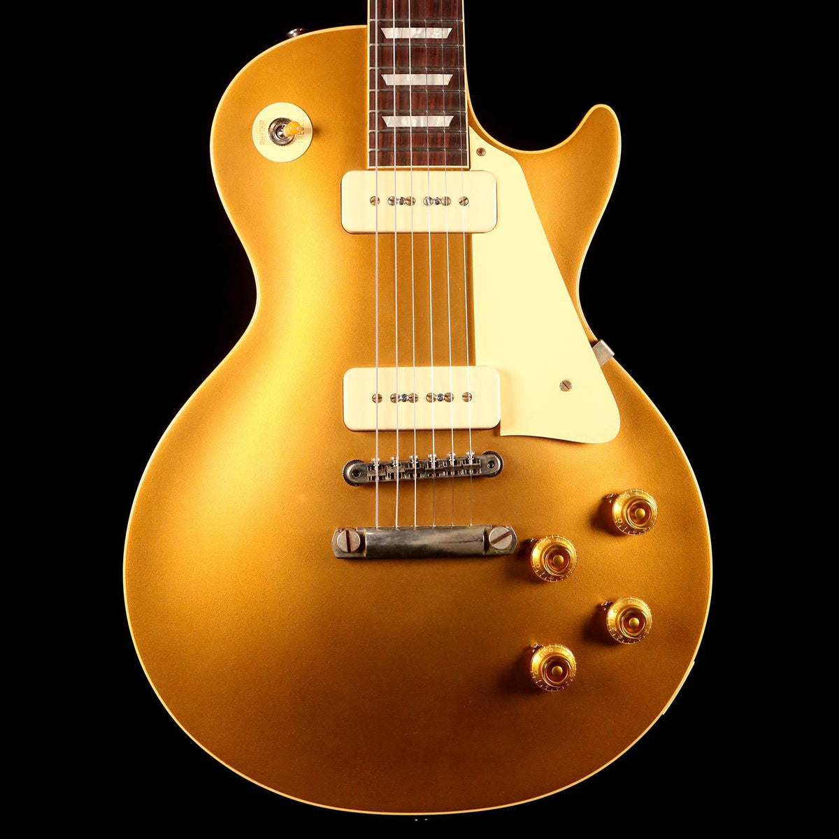 Gibson Custom Shop 1956 Les Paul Goldtop Reissue Antique Gold VOS — 1