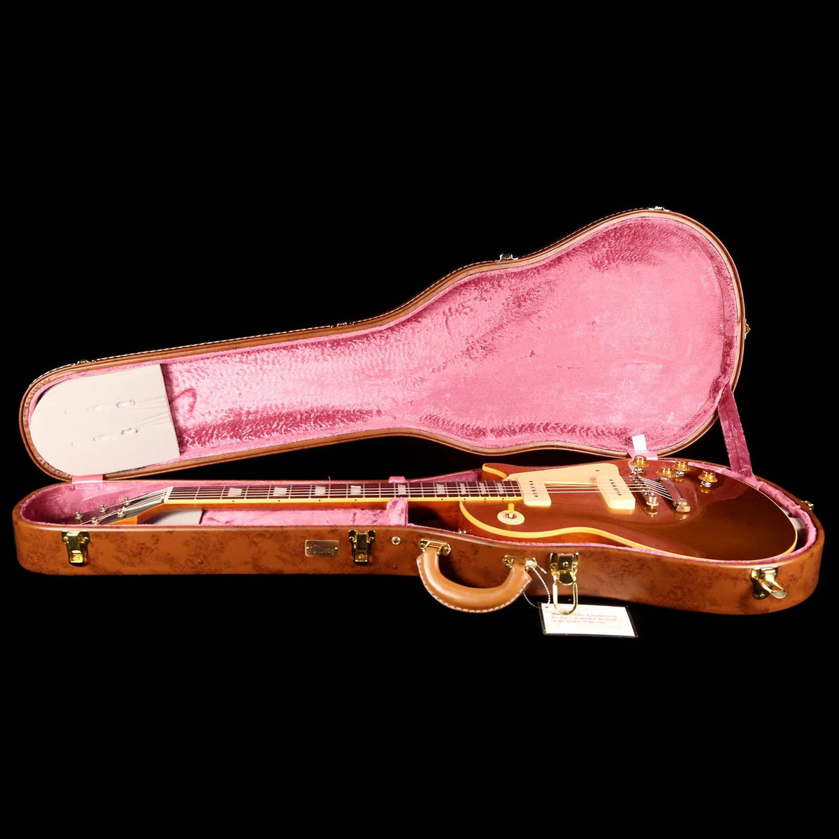 Gibson Custom Shop 1956 Les Paul Goldtop Reissue Antique Gold VOS — 7