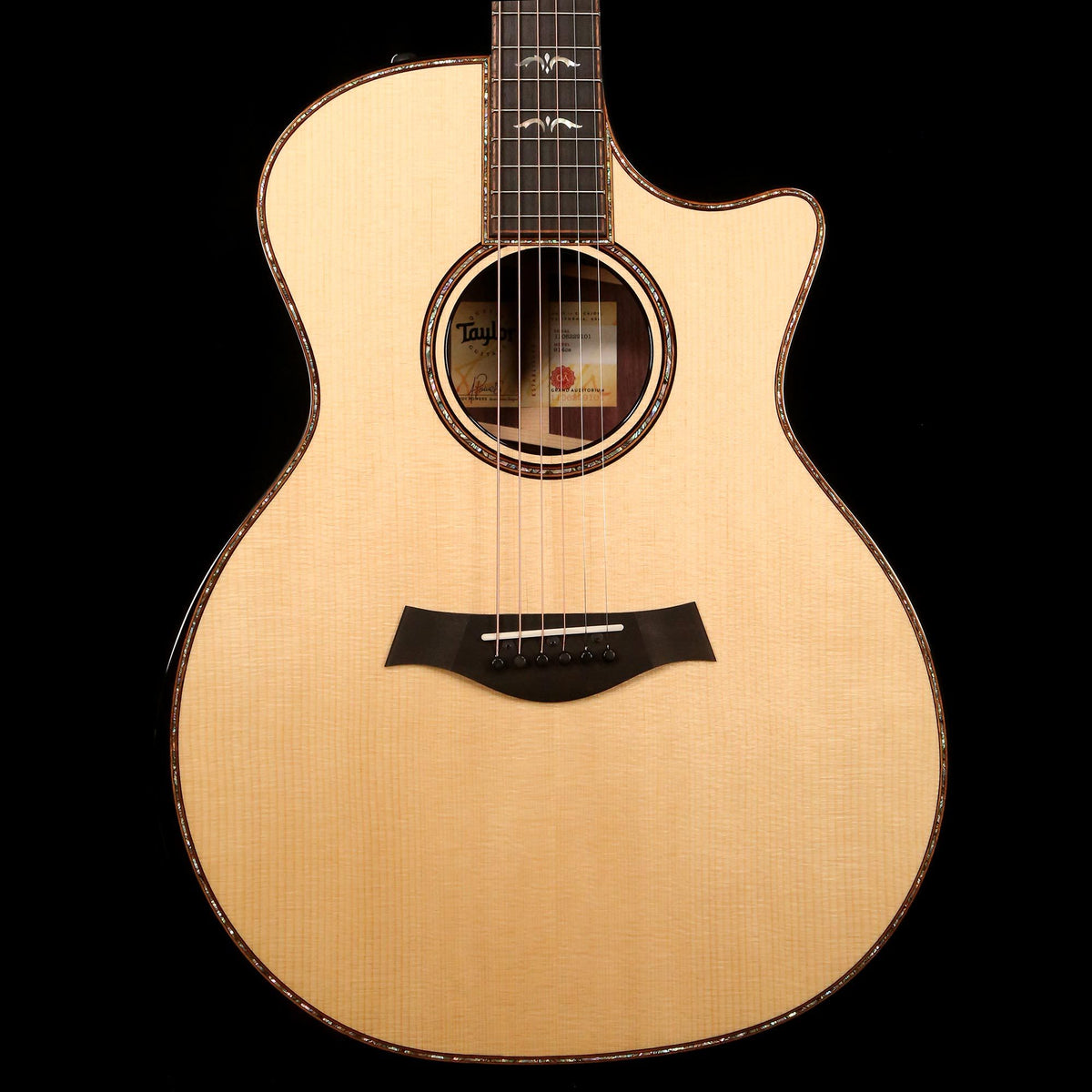 Taylor 914ce V-Class Grand Auditorium Acoustic-Electric Natural — 1