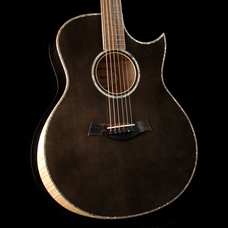 Taylor Custom Shop Grand Symphony Florentine Acoustic Transparent Black — 1