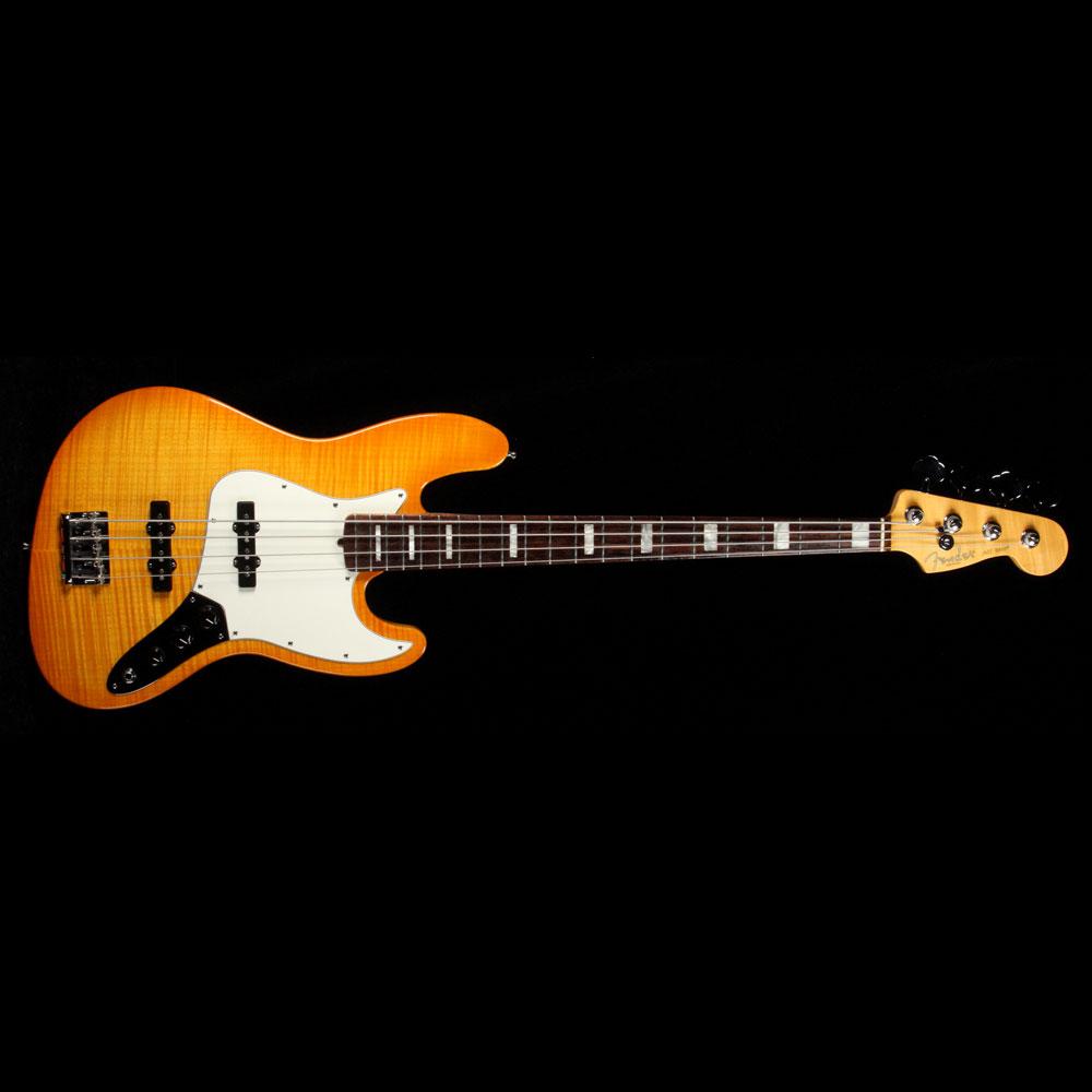 Fender Select Jazz Bass Amber Burst 2012 — 2