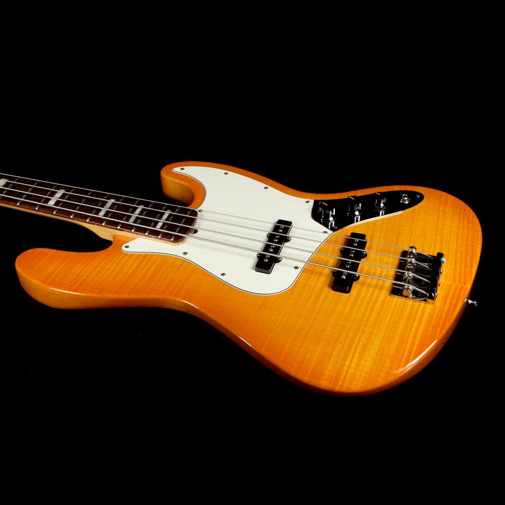 Fender Select Jazz Bass Amber Burst 2012 — 5