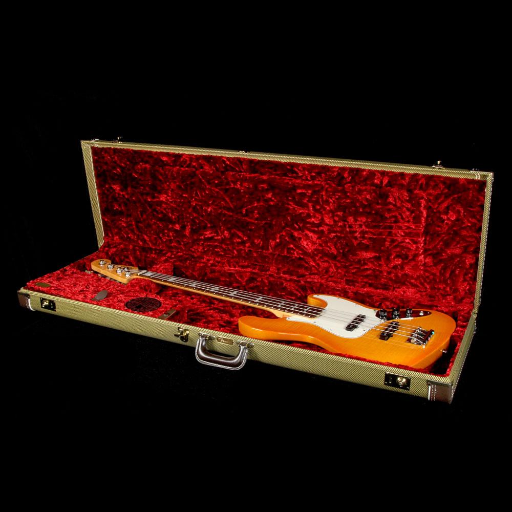 Fender Select Jazz Bass Amber Burst 2012 — 8