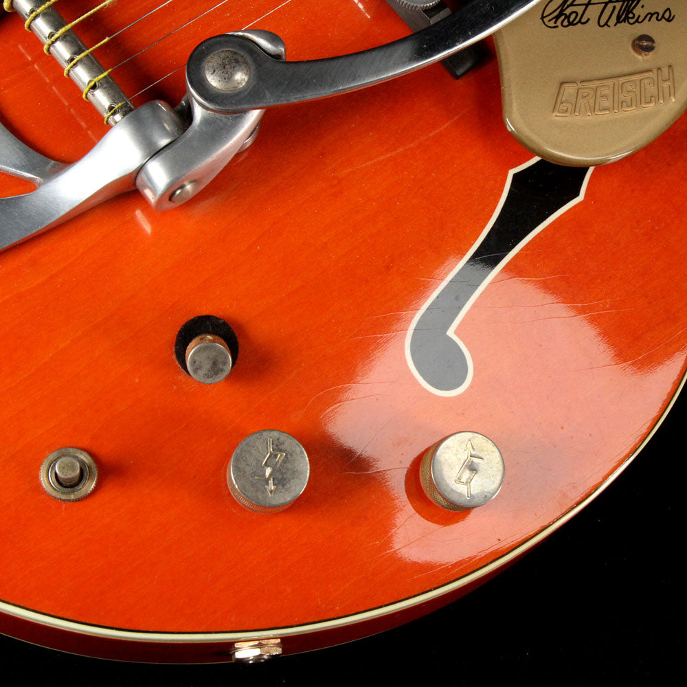 Gretsch 6120 Chet Atkins Nashville Western Orange 1965 — 5