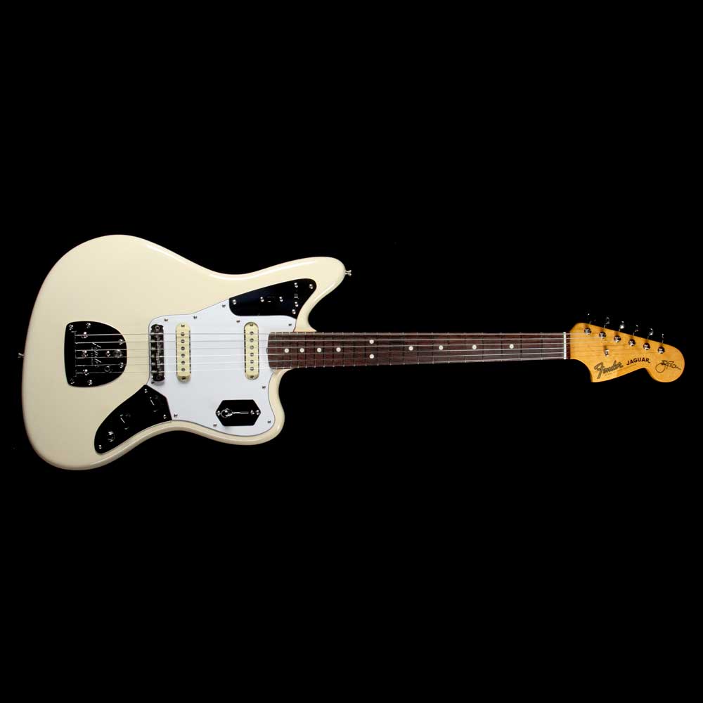 Fender Johnny Marr Signature Model Jaguar Olympic White — 2