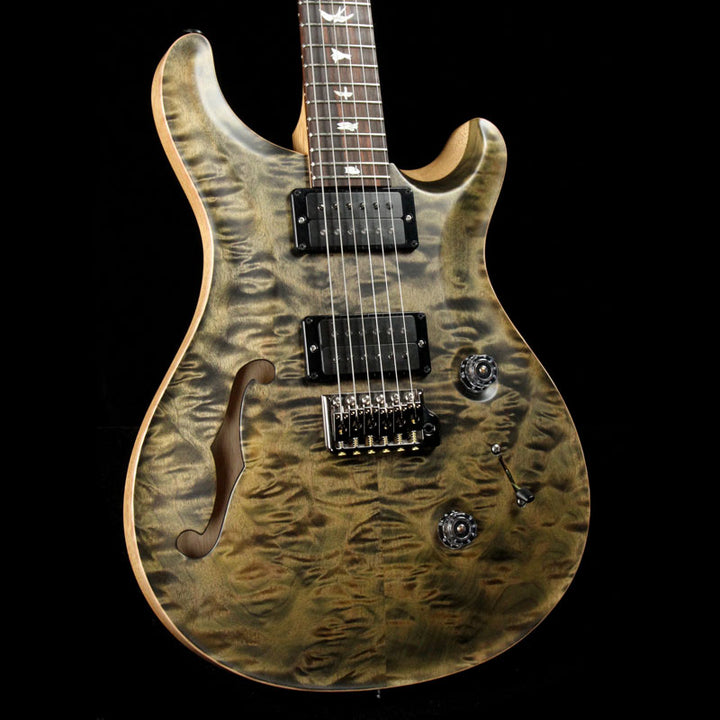 PRS Custom 24 Semi-Hollow 10-Top Obsidian Matte 2017