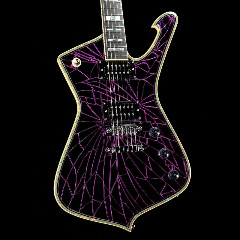 Ibanez PS2CM Paul Stanley Cracked Mirror Purple — 1
