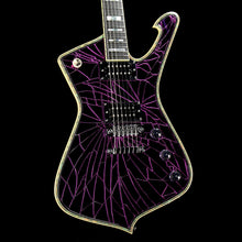 Ibanez PS2CM Paul Stanley Cracked Mirror Purple