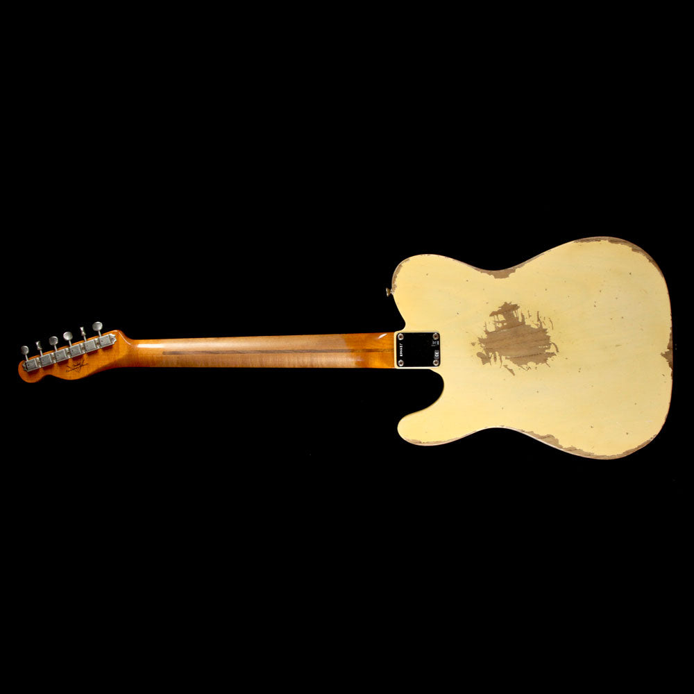 Fender Custom Shop 1953 Esquire Heavy Relic Roasted Ash Top-Loader Faded Nocaster Blonde — 3