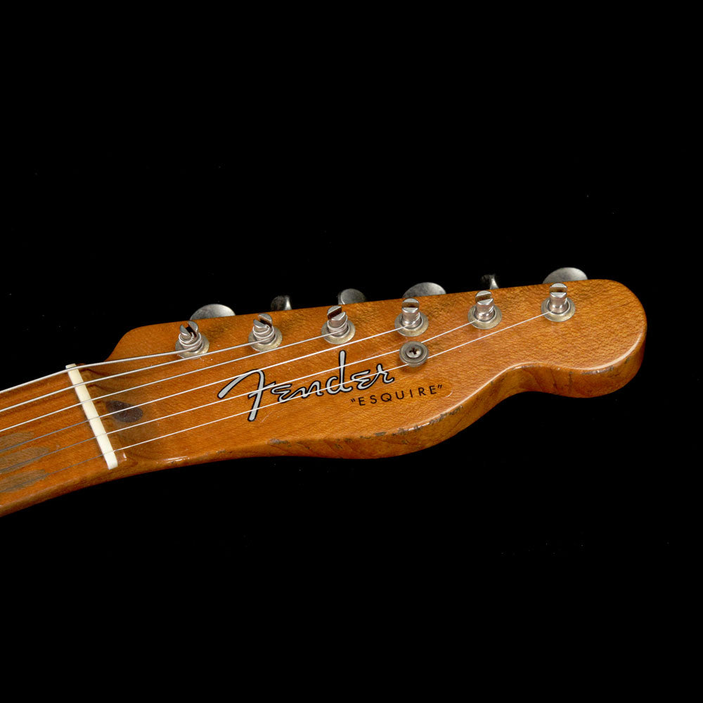 Fender Custom Shop 1953 Esquire Heavy Relic Roasted Ash Top-Loader Faded Nocaster Blonde — 4