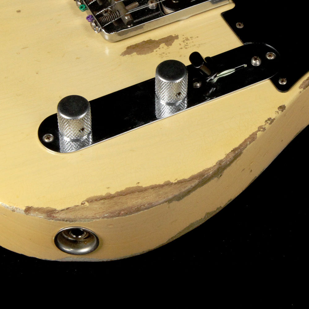 Fender Custom Shop 1953 Esquire Heavy Relic Roasted Ash Top-Loader Faded Nocaster Blonde — 6