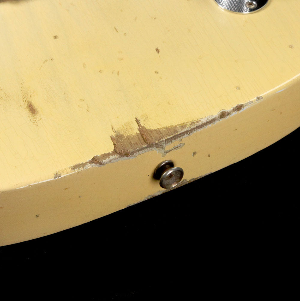 Fender Custom Shop 1953 Esquire Heavy Relic Roasted Ash Top-Loader Faded Nocaster Blonde — 7