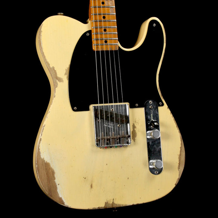 Fender Custom Shop 1953 Esquire Heavy Relic Roasted Ash Top-Loader Faded Nocaster Blonde