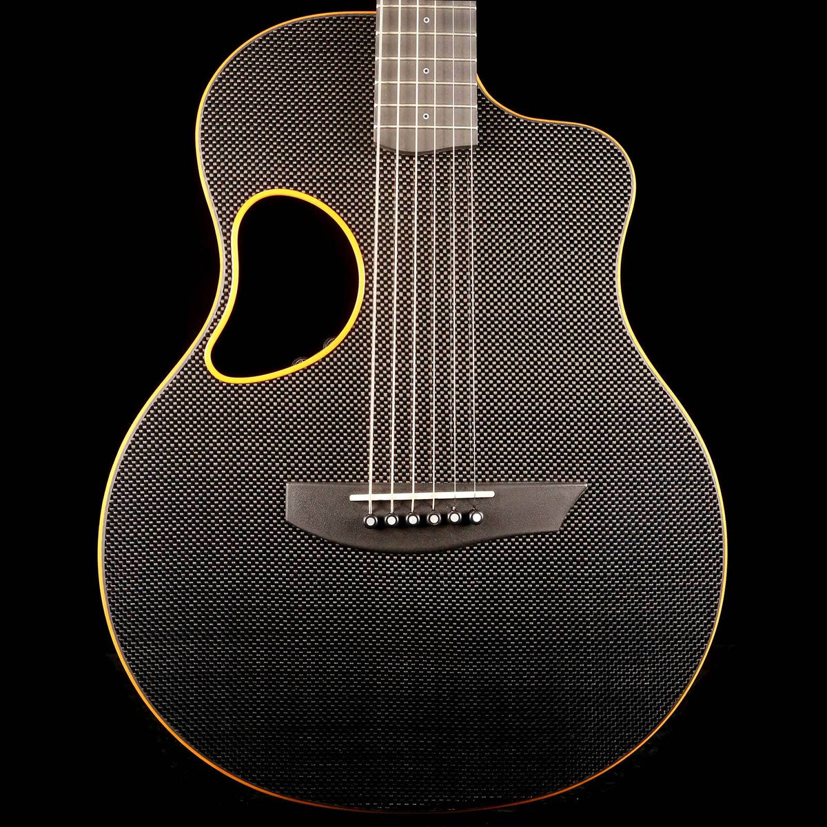 McPherson Touring Carbon Fiber Acoustic-Electric Orange Binding — 1
