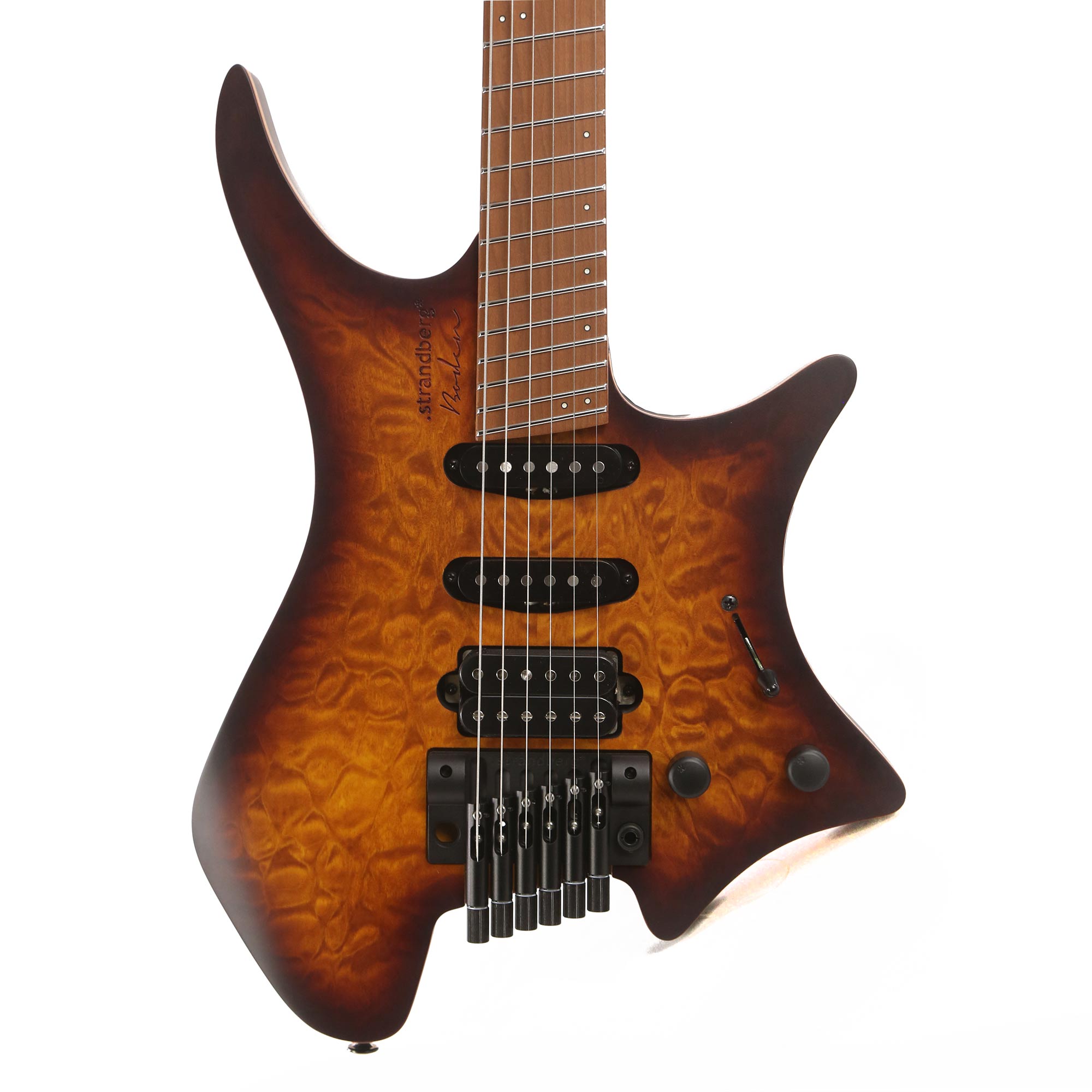 ギター Strandberg Boden HSS Quilt Bengal Burst Strandberg Boden Standard 6 Trem Quilt Top Bengal Burst | The