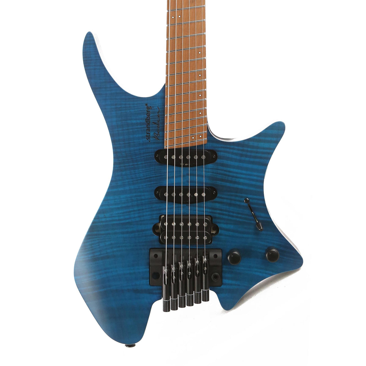 Strandberg Boden Standard 6 Trem Flame Top Blue — 1