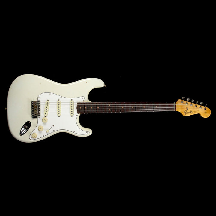 Fender Custom Shop '64 Stratocaster Journeyman Relic Aged Olympic White