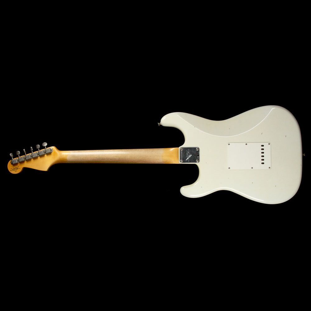 Fender Custom Shop '64 Stratocaster Journeyman Relic Aged Olympic White — 3