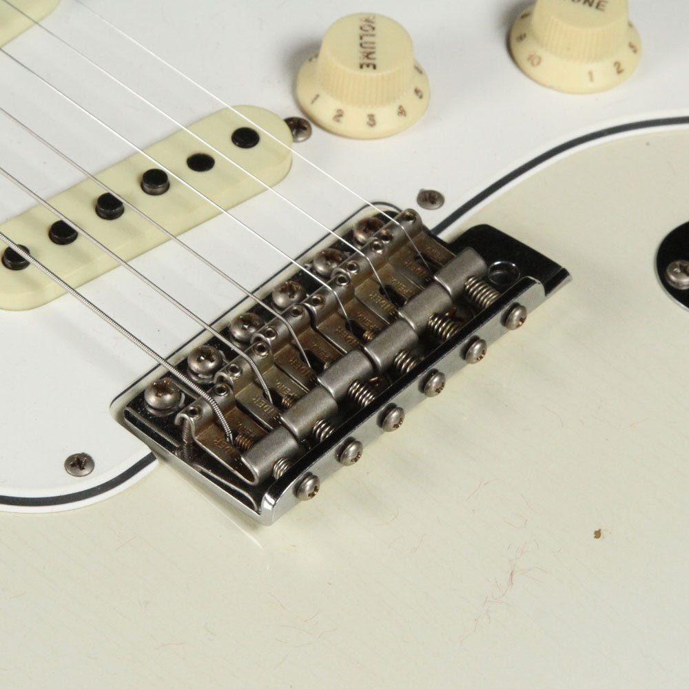 Fender Custom Shop '64 Stratocaster Journeyman Relic Aged Olympic White — 5
