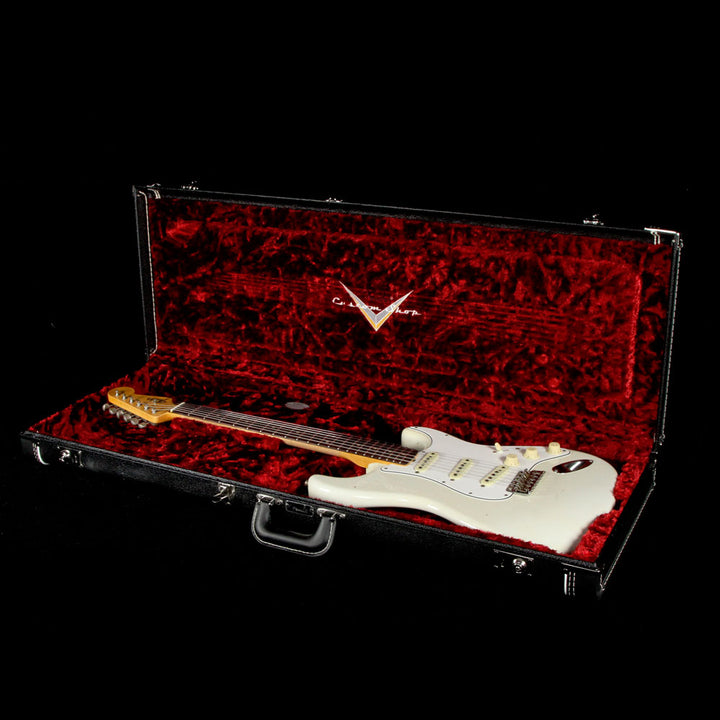 Fender Custom Shop '64 Stratocaster Journeyman Relic Aged Olympic White