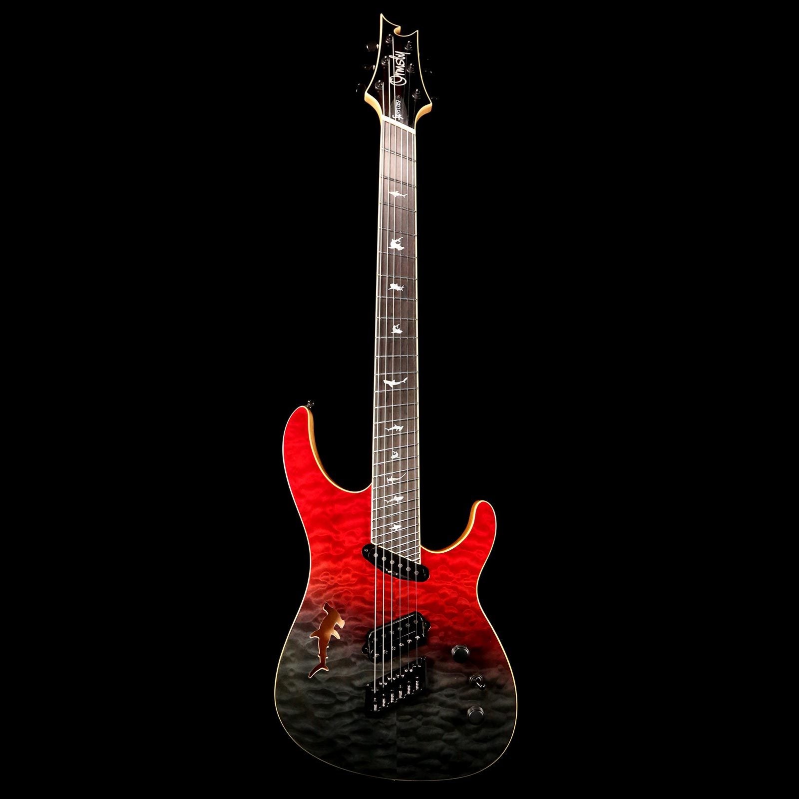 Ormsby SX Guitar Shark LTD 6 Blood Bath | The Music Zoo