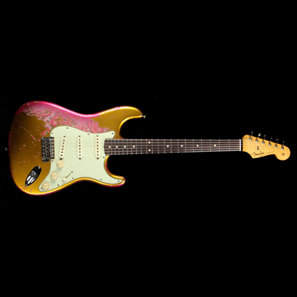 Fender Custom Shop '60 Stratocaster Masterbuilt Jason Smith Frost Gold/Pink Paisley Heavy Relic 2015 — 2
