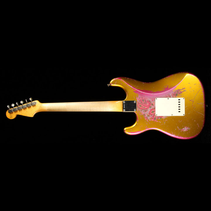 Fender Custom Shop '60 Stratocaster Masterbuilt Jason Smith Frost Gold/Pink Paisley Heavy Relic 2015