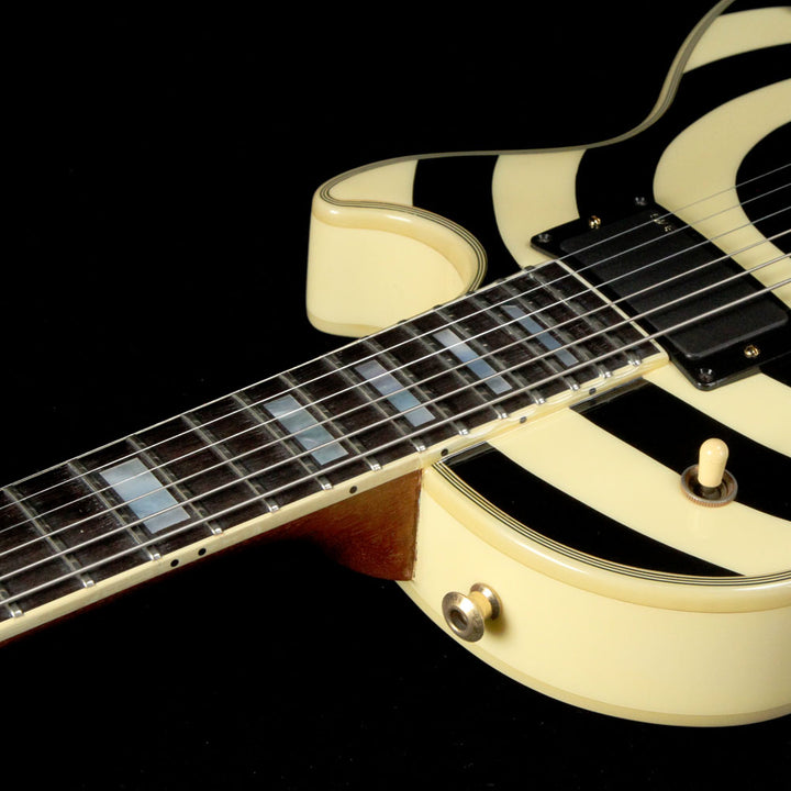 Gibson Les Paul Custom Black and White Bullseye 1998
