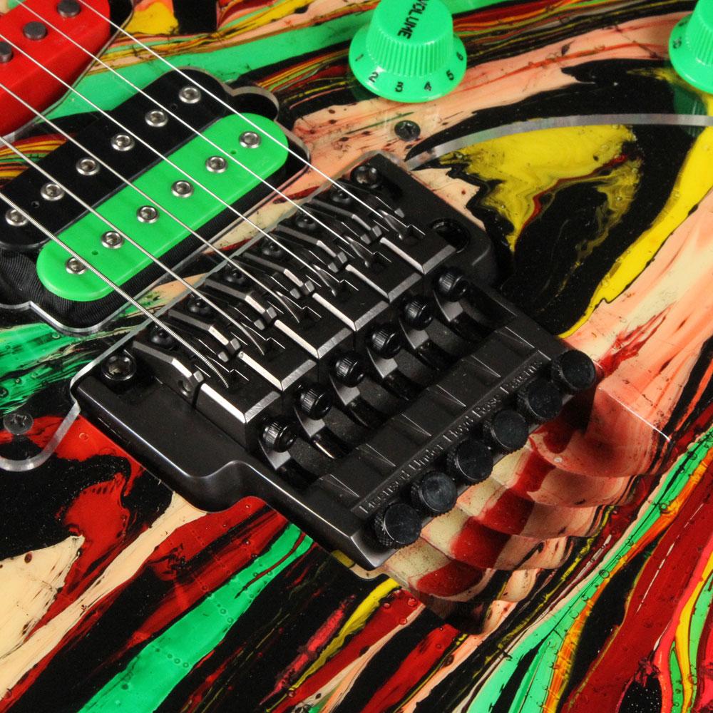 Ibanez JEM2K Steve Vai Signature DNA Multicolor Swirl 2000 — 5