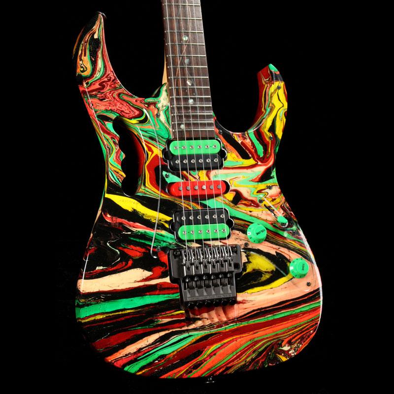 Ibanez JEM2K Steve Vai Signature DNA Multicolor Swirl 2000 — 1