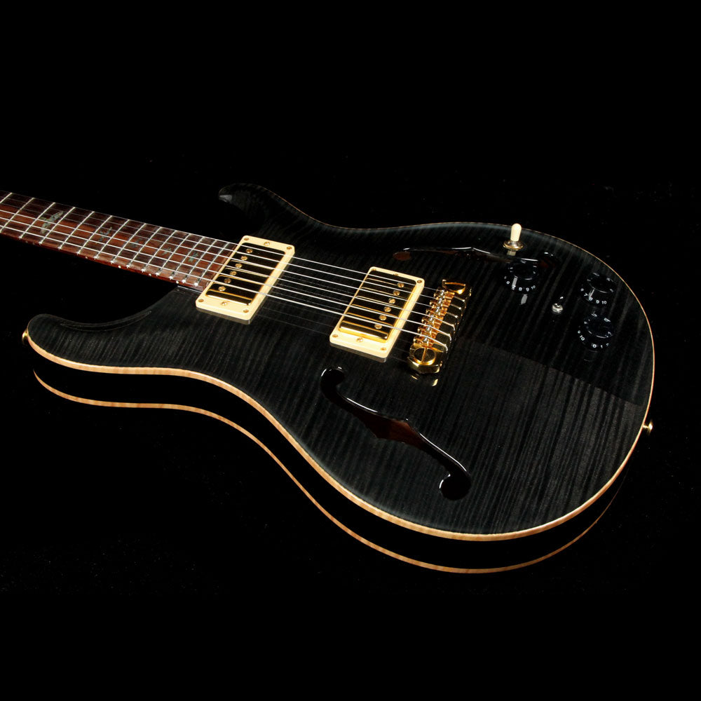 PRS Hollowbody II Brazilian Rosewood Fretboard Grey Black Artist Package 2007 — 5