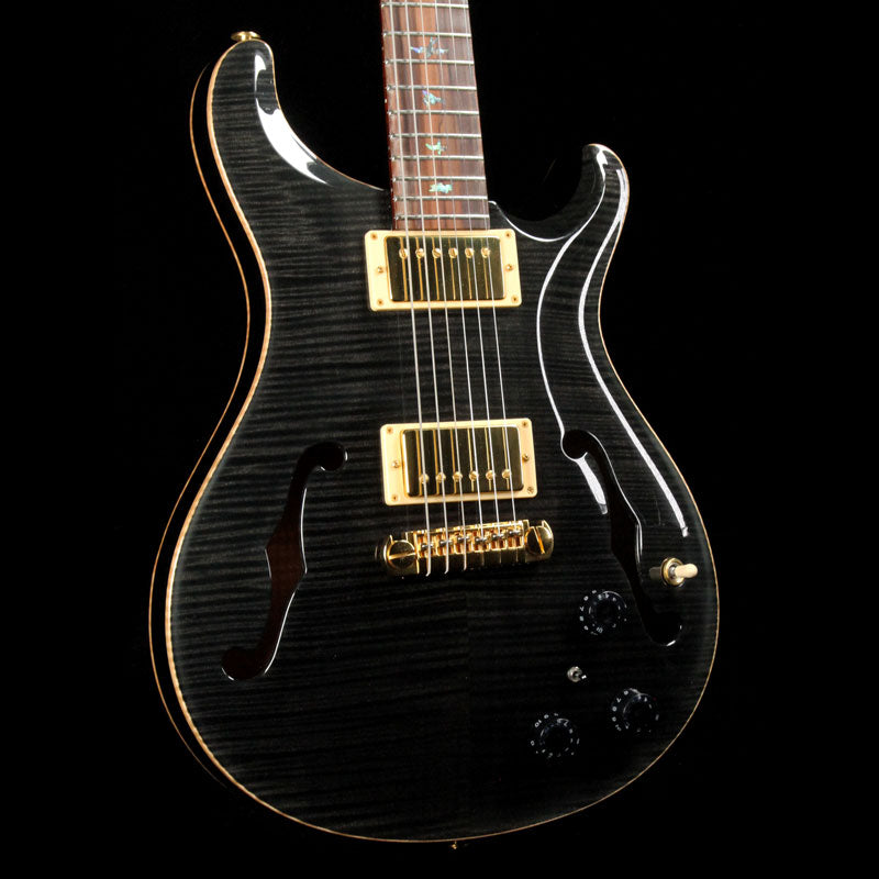 PRS Hollowbody II Brazilian Rosewood Fretboard Grey Black Artist Package 2007 — 1