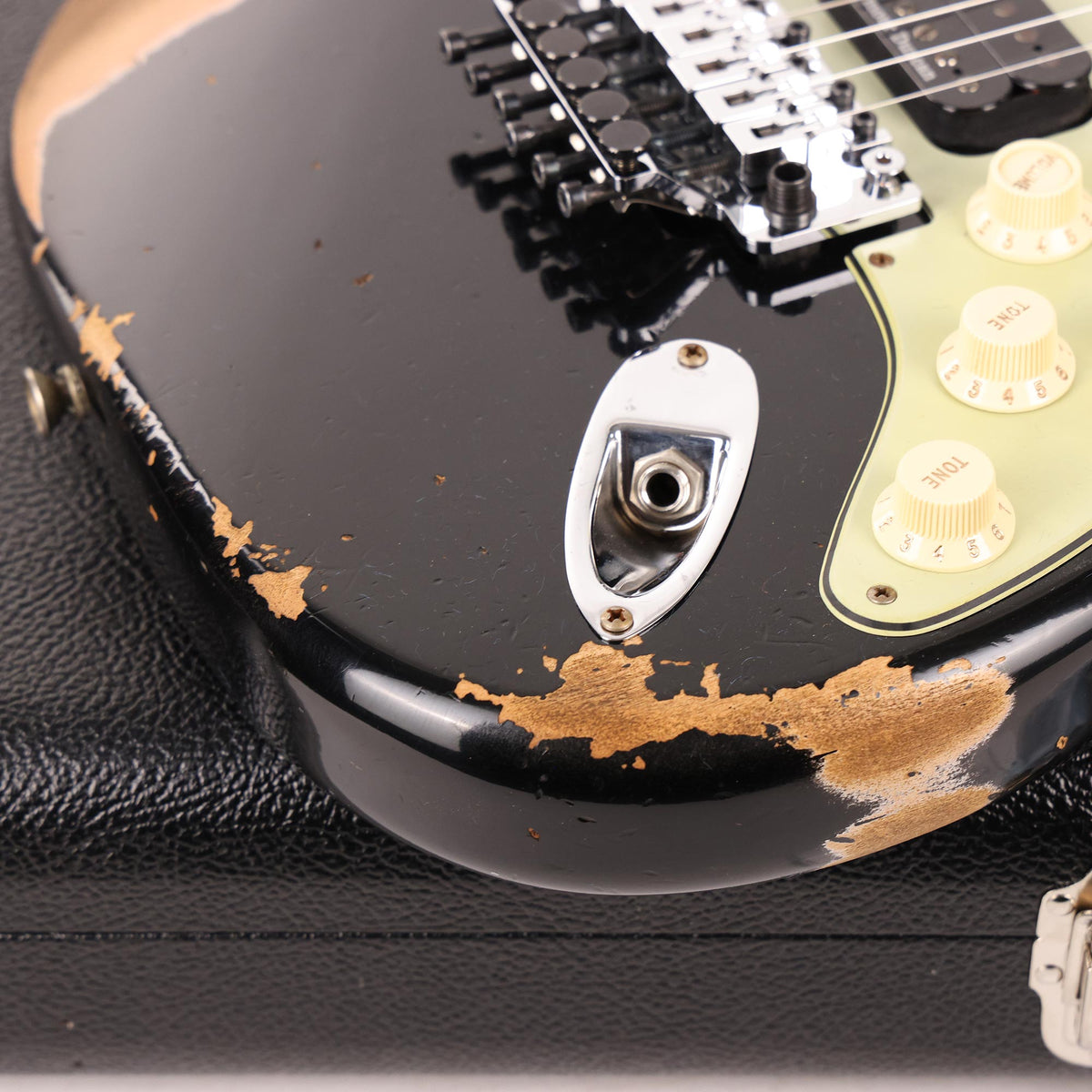 Fender Custom Shop ZF Stratocaster Heavy Relic Black Rosewood Fretboard Music Zoo Exclusive — 9