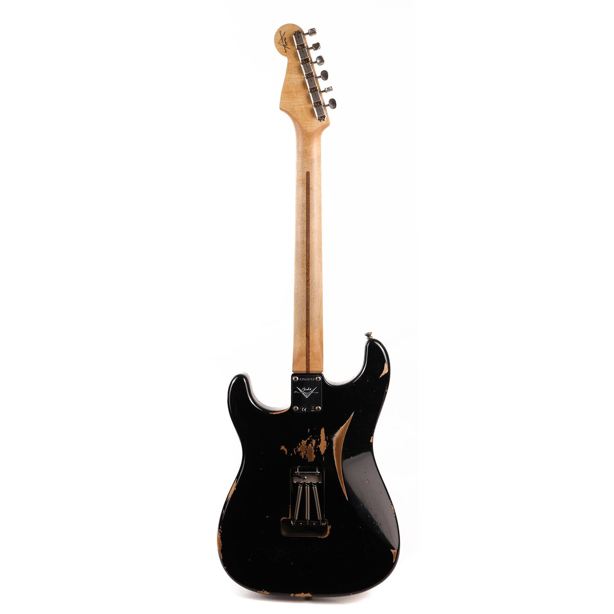Fender Custom Shop ZF Stratocaster Heavy Relic Black Rosewood Fretboard Music Zoo Exclusive — 3