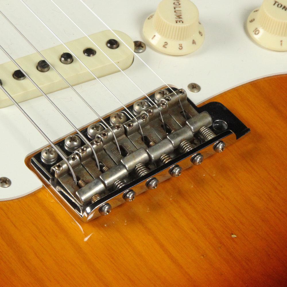 Fender Custom Dual Mag Stratocaster Relic Wide Fade 3-Tone Sunburst 2017 NAMM Limited — 7