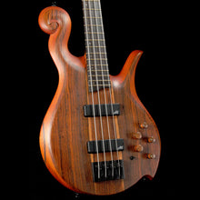 Hilton Reverse Scroll Electric Bass Natural