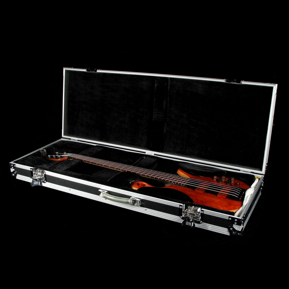 Hilton Reverse Scroll 5-String Electric Bass Natural — 8