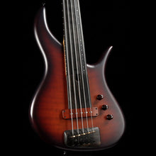 F Bass AC Signature VF Body 5-String Fretless Bass 2013 Matte Antique Brown Burst