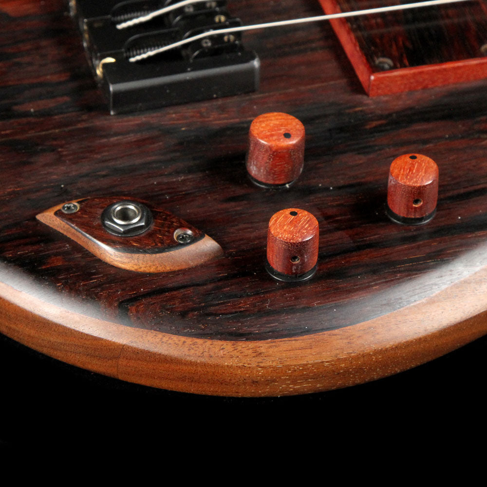 Hilton 4-String Fretless Electric Bass Natural — 6