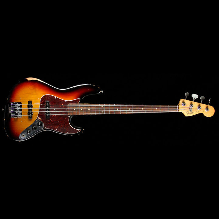 Fender Road Worn Jazz Bass 3-Tone Sunburst 2013