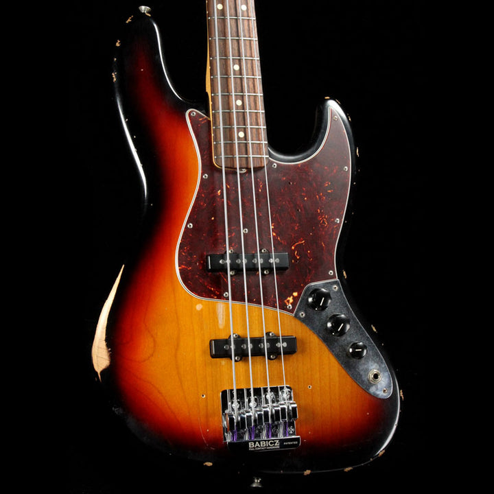 Fender Road Worn Jazz Bass 3-Tone Sunburst 2013