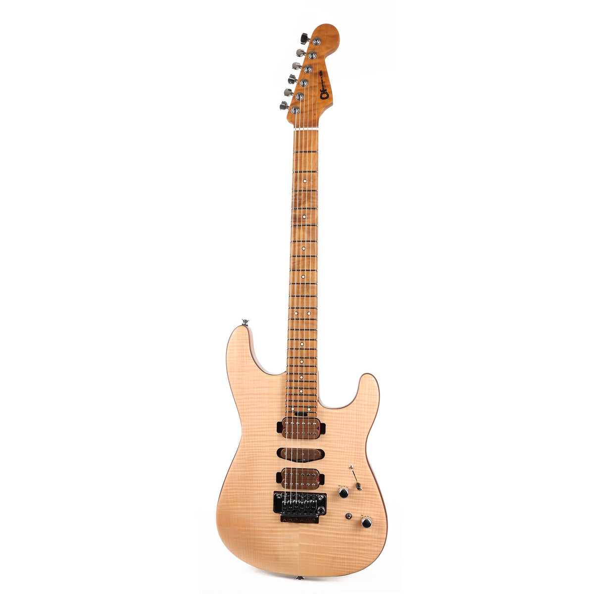 Charvel Guthrie Govan Signature HSH Flame Top Natural — 2