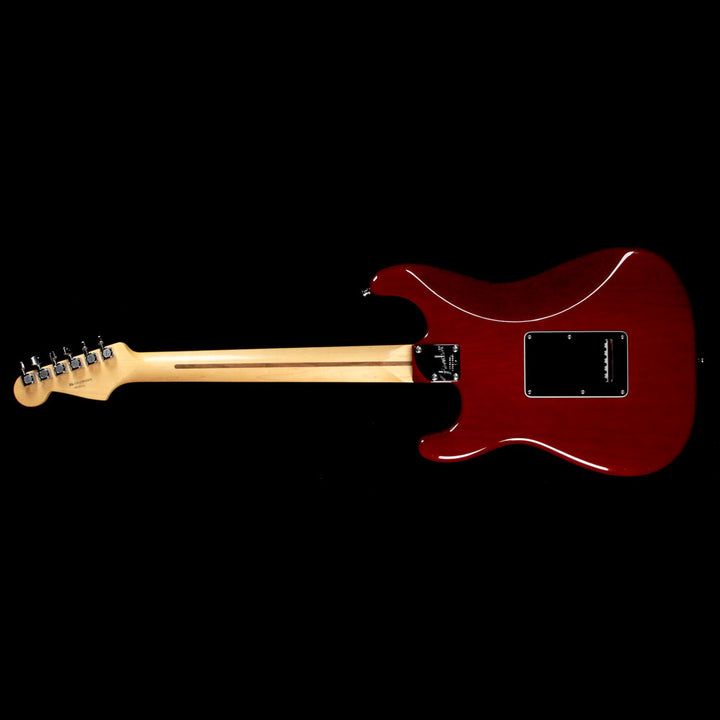 Fender American Deluxe Stratocaster Wine Red Transparent 2012